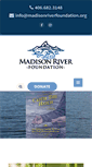 Mobile Screenshot of madisonriverfoundation.org
